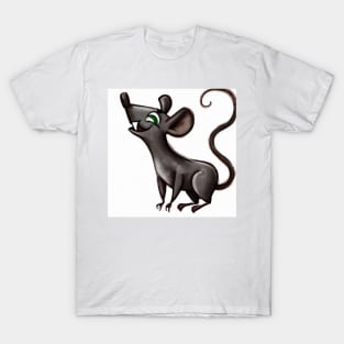 Cute Rat Drawing T-Shirt